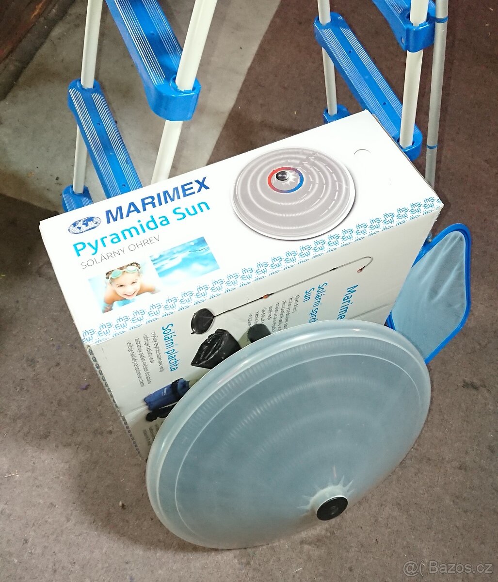 Prodám bazén FLORIDA + příslušenství za 6900 Kč. - 4