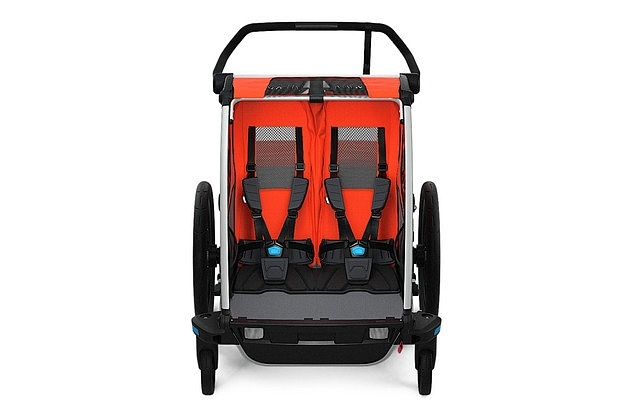 Prodám Thule Chariot Cross 2 – oranžový (Double) - 4