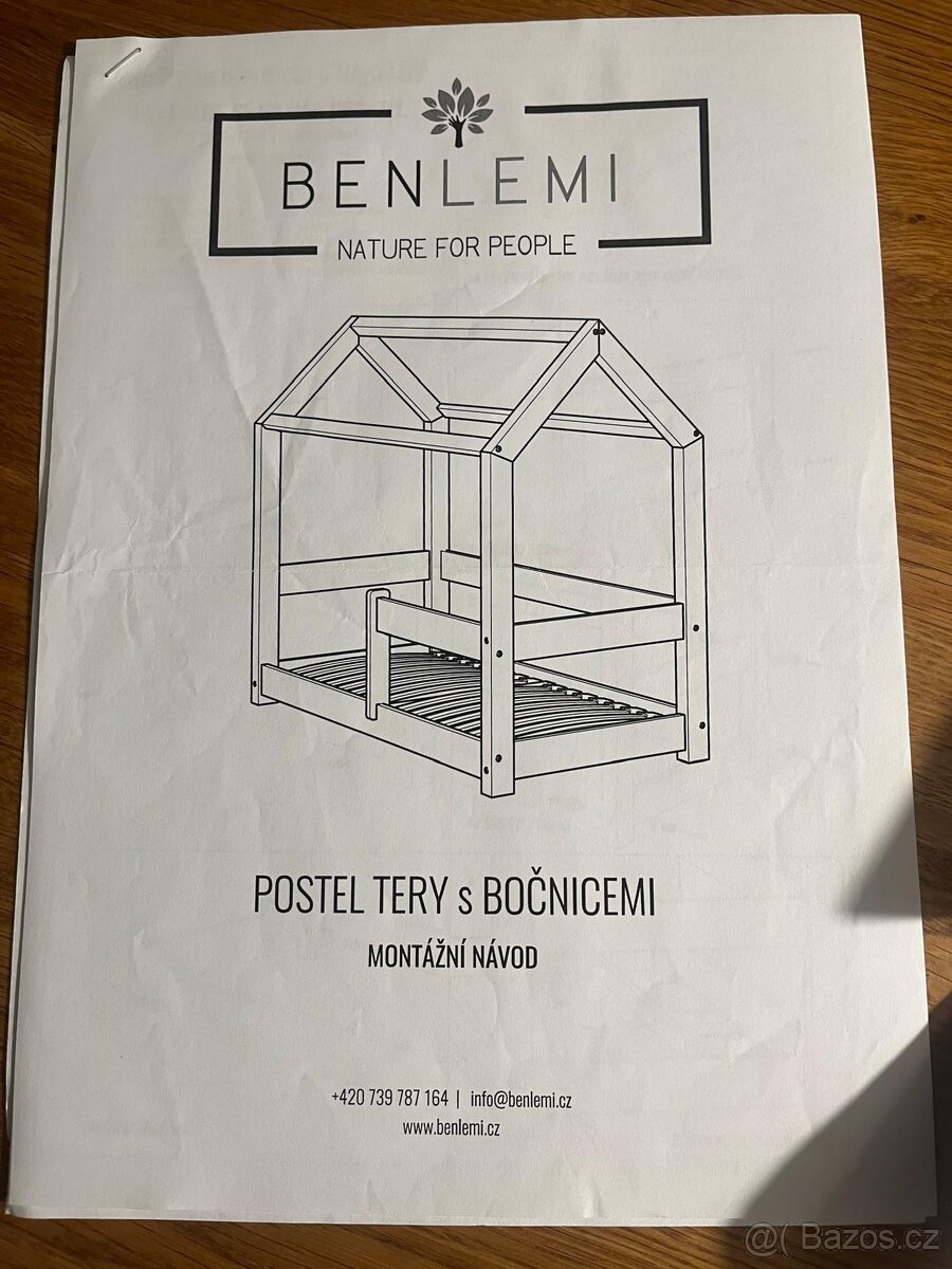 Dětská postel domeček120cm BENLEMI - 4