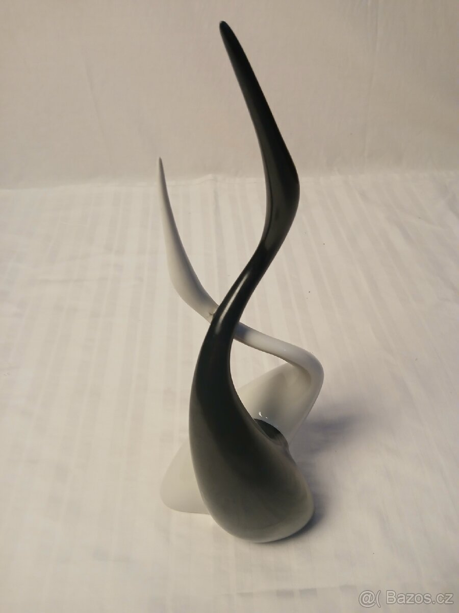 Stará soška volavky J. Ježek - 4