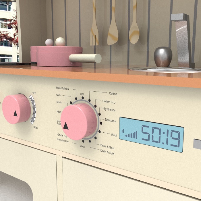 Dětská kuchyňka dřevěná - 4