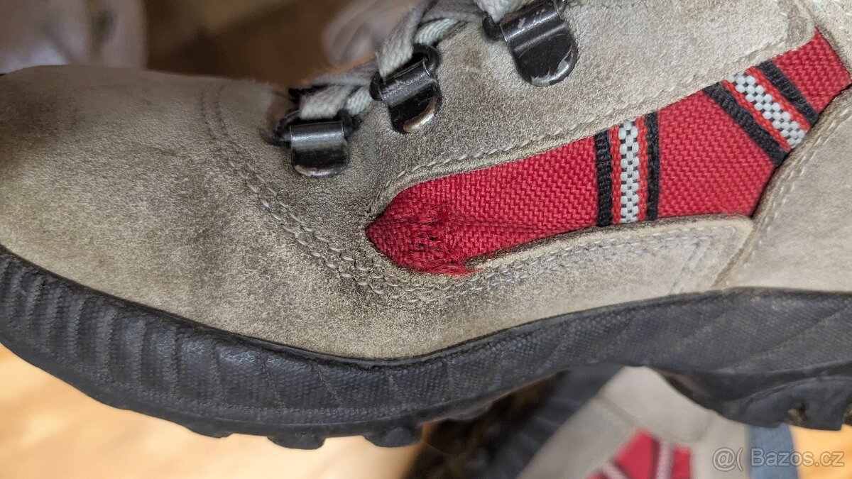 Trekové, zimní, celoroční, kotníkové boty Olang vel.31 - 4