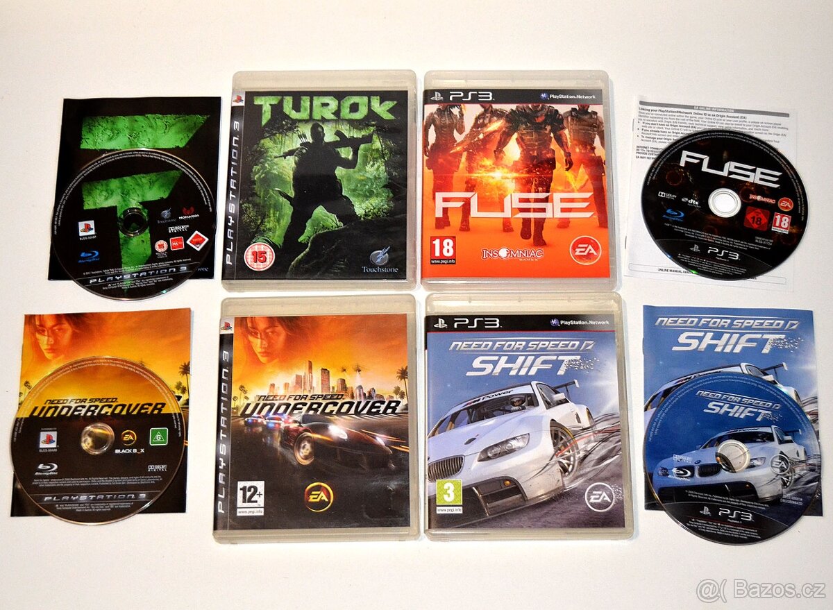 Hry pre PlayStation 3 Batman, Doom, Formula 1, NFS - 4