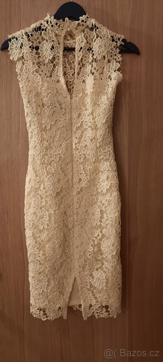 Žluté krajkové šaty, vel. 34, zn. Paper Dolls Petite - 4