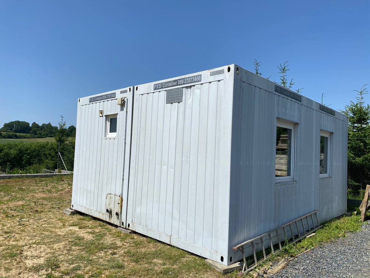 Obytny Duo kontejner 6x5 m s koupelnou - 4