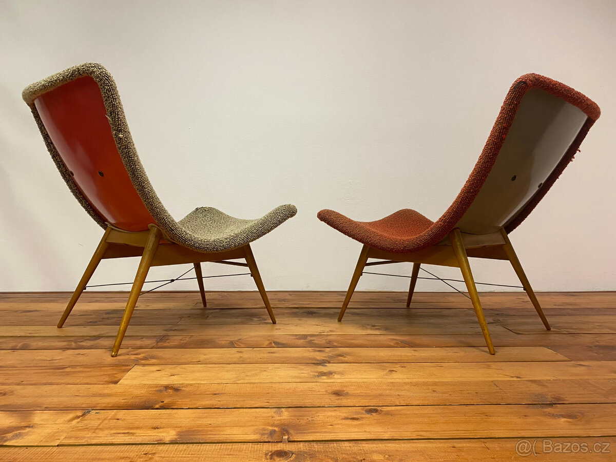 Ikonická křesla Navrátil - málo vídané kusy - 4