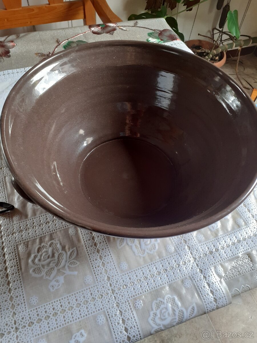 Starožitné mísy kvalitní kamenina, jako nové - 4