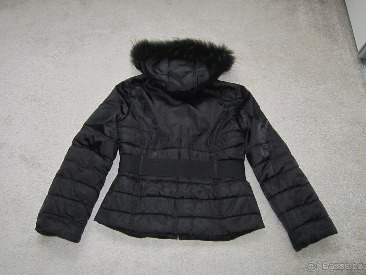 ČERNÁ DÁMSKÁ BUNDA vel.M - 4