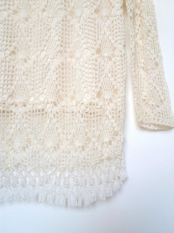 Luxusní společenská halenka S/M - 4