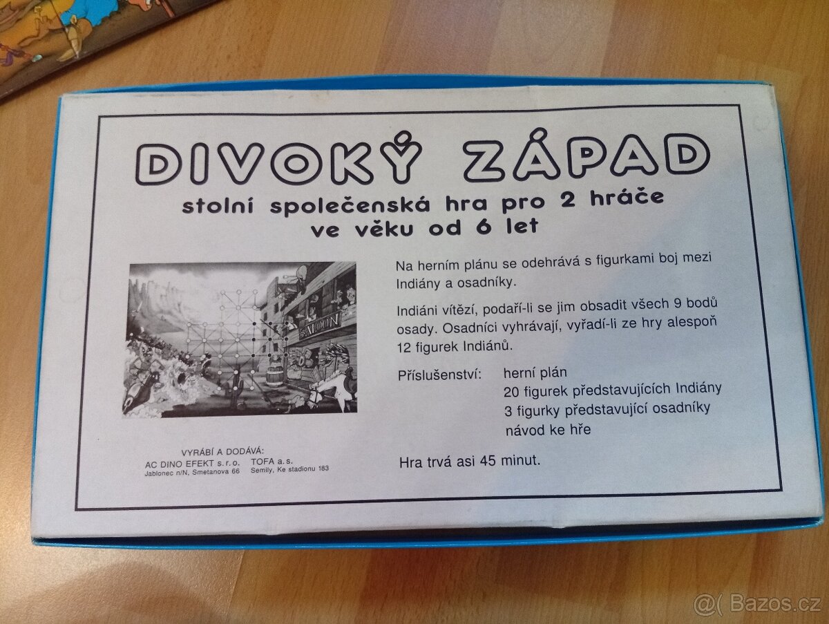 Desková hra divoký západ - 4