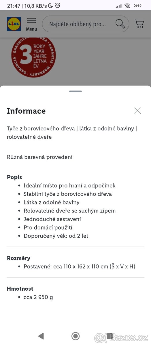 Dětské teepee NOVE - 4