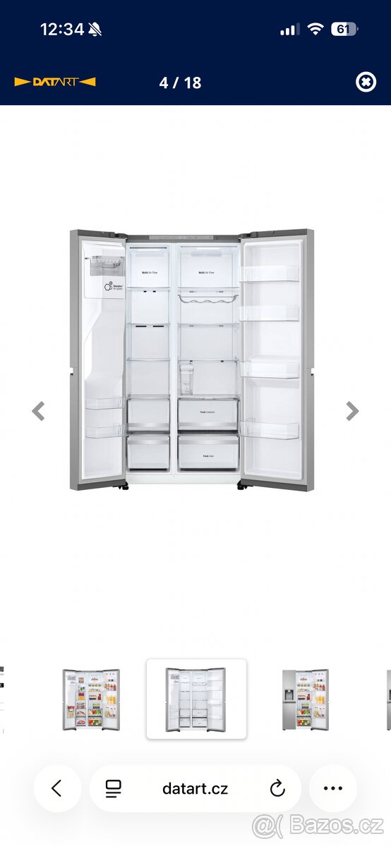 Americká lednice LG s Wi-Fi - 4