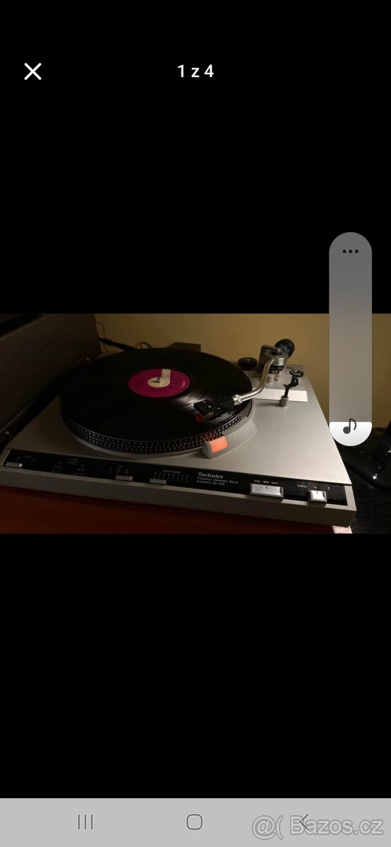 Plně automatický gramofon Technics SL-230 - 4