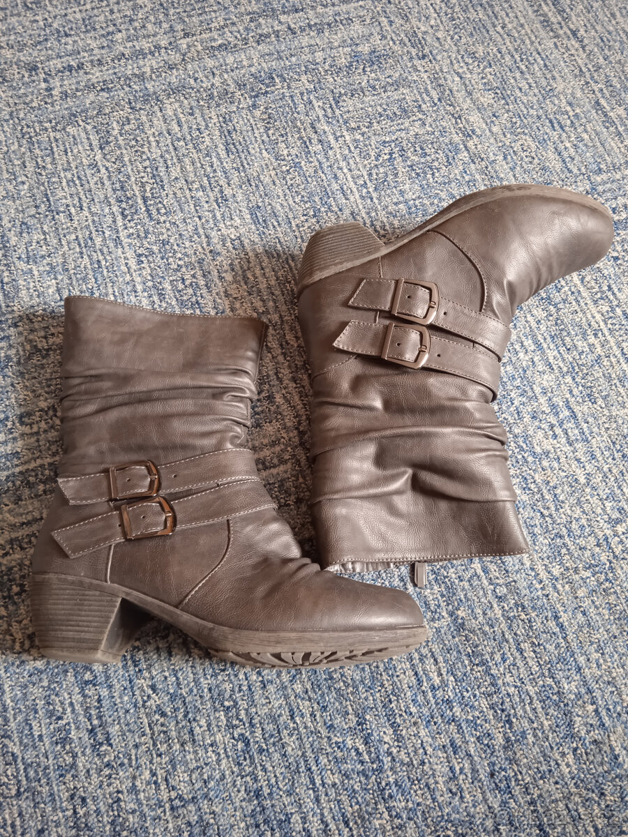 Dámské kozačky vel.38 - 4