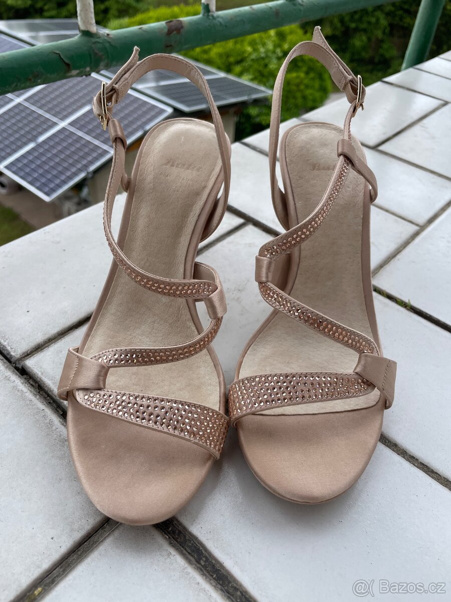 Společenské boty na podpatku - 4