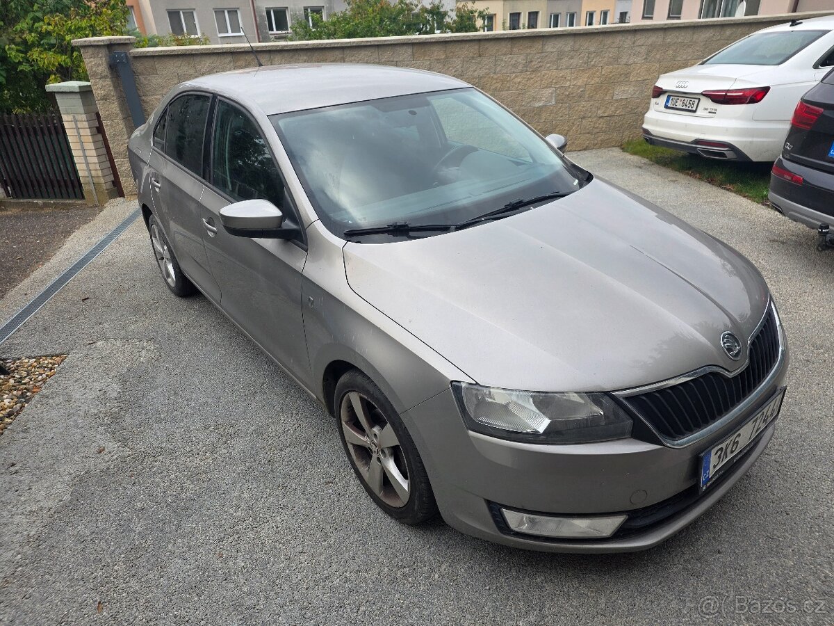 Škoda Rapid 1.2tsi, CZ, digi klima - 4