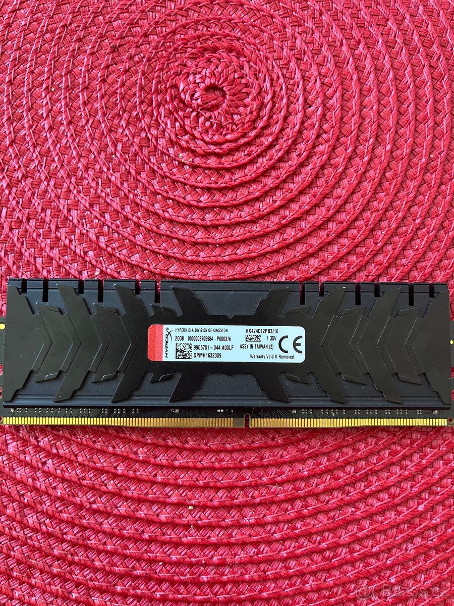 DDR 4 Kingston HyperX 16gb - 4