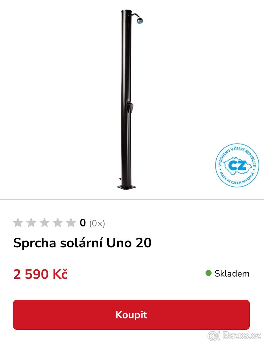 Venkovní sprcha - 4