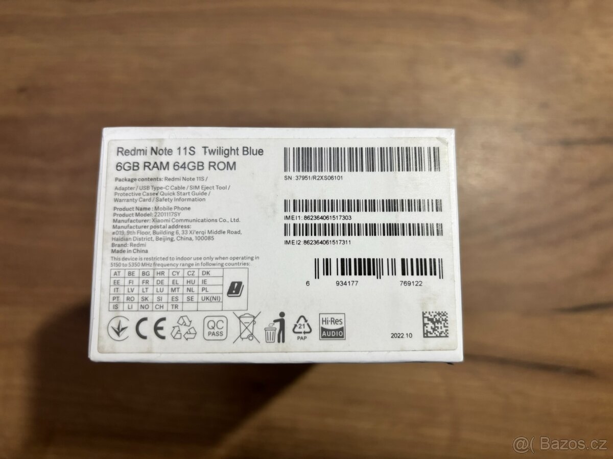 Prodám Xiaomi Redmi Note 11S - 4