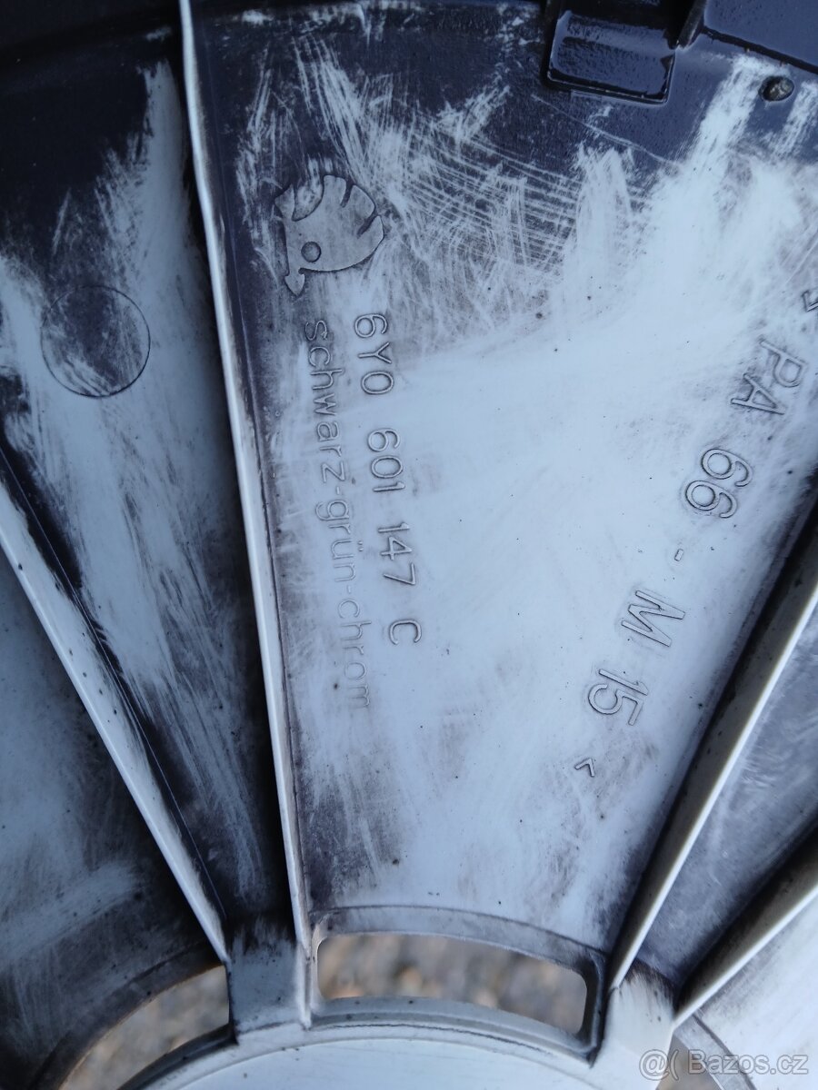 1x original poklice kryt kola R14 fabia I - 4