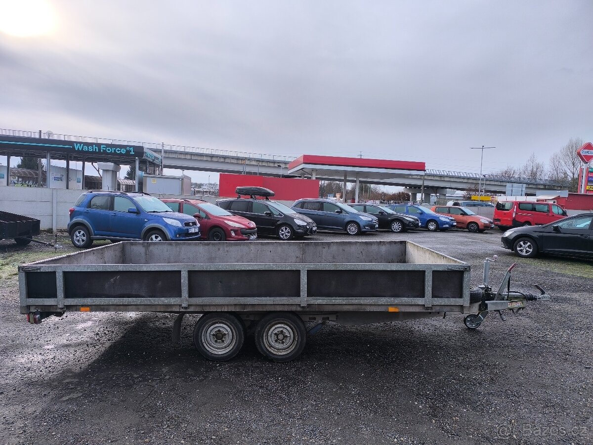 Přívěs Agados Adam S, 2600kg,sklopný+nájezdy. - 4