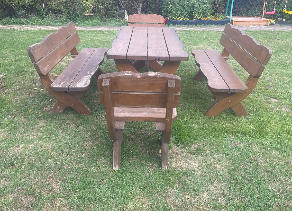 Použitá zahradní sestavu nábytku - 4