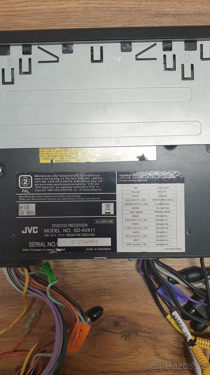 Autorádio s DvD JVC KD-AVX11 - 4
