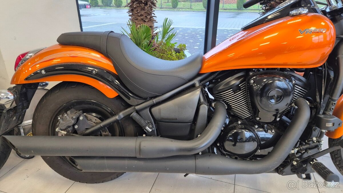 13000 km kawasaki vulcan 900 custom limitovaná edice - 4