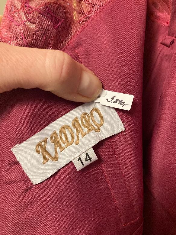 PLESOVÉ SPOLEČENSKÉ ŠATY ZN. KADARO - NOVÉ-VÝPRODEJ - 4