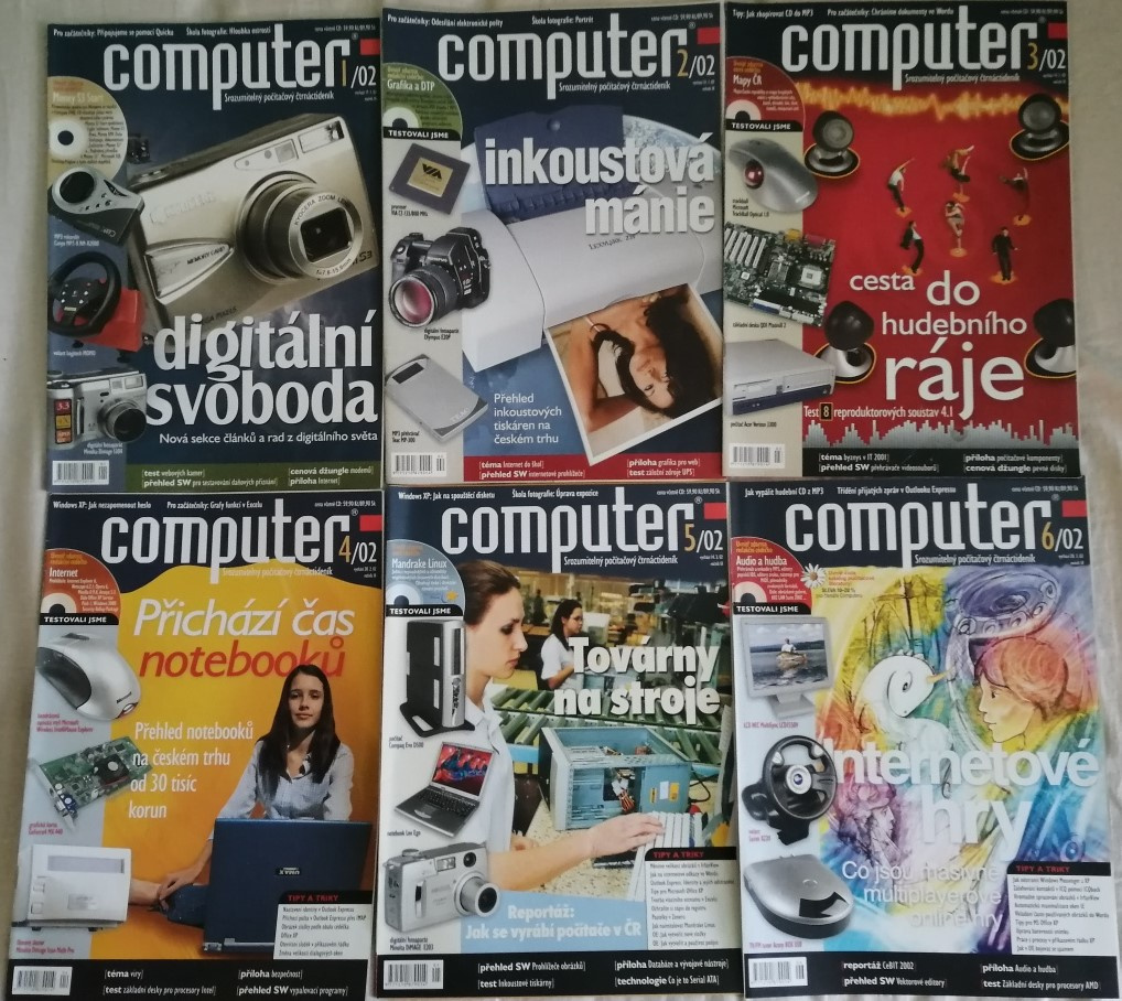 Časopis COMPUTER rocnik 2002 Jarni SLEVA - 4