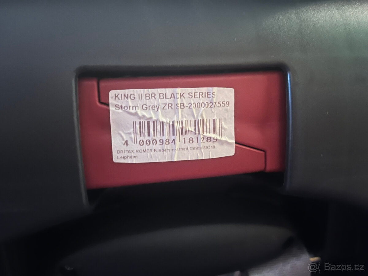 Römer King II Black autosedačka Storm Grey - 4