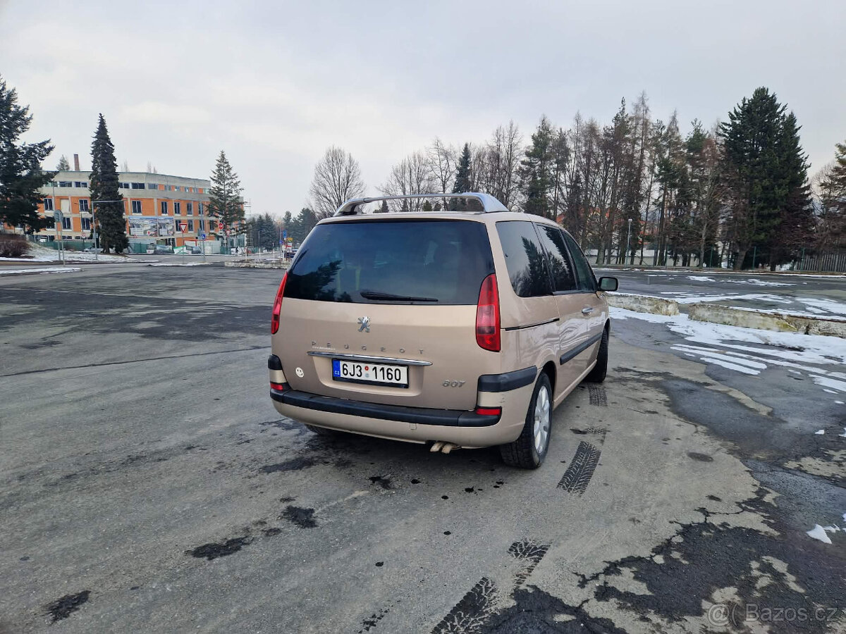 Peugeot 807 - BA+LPG, 8. míst - 4