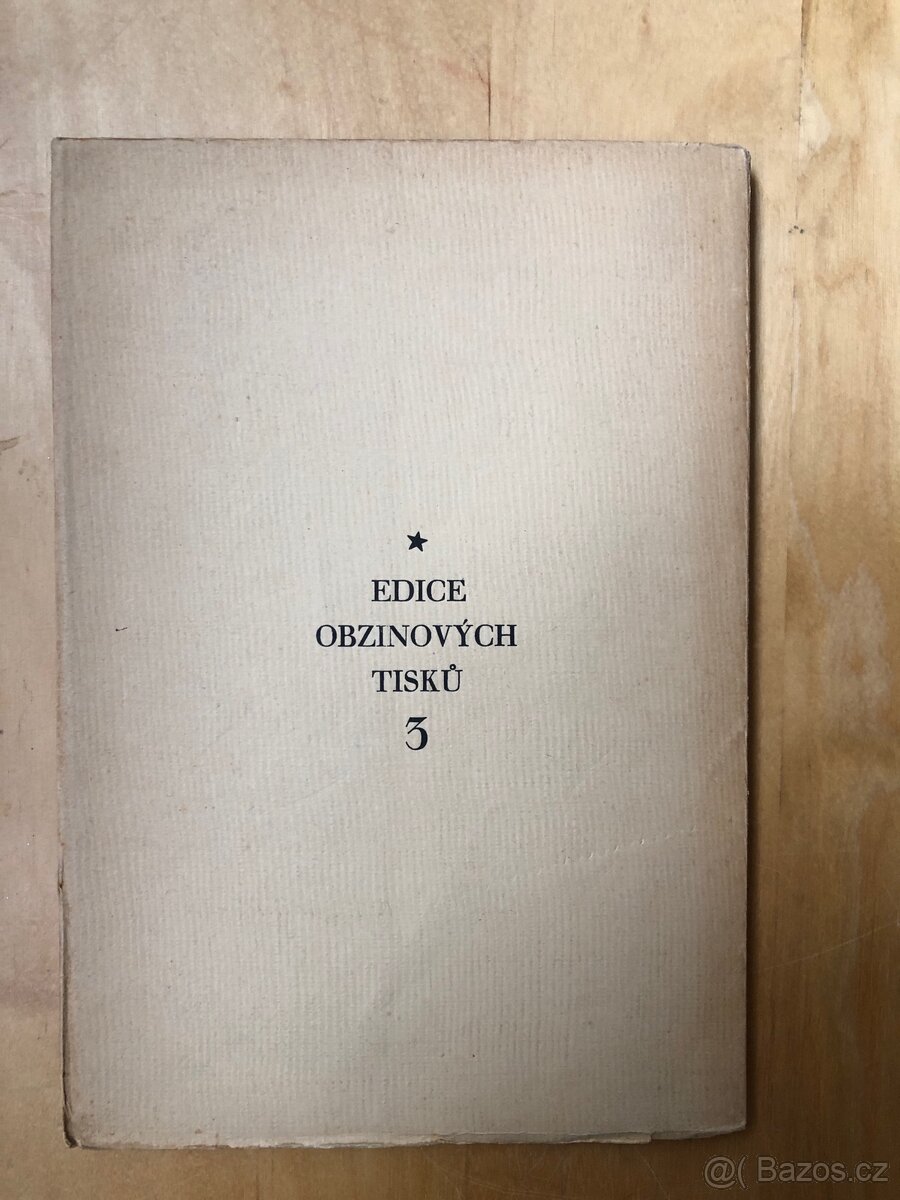 Georg Trakl: Šebastian v snu, bibliofilie, Obzinův tisk - 4