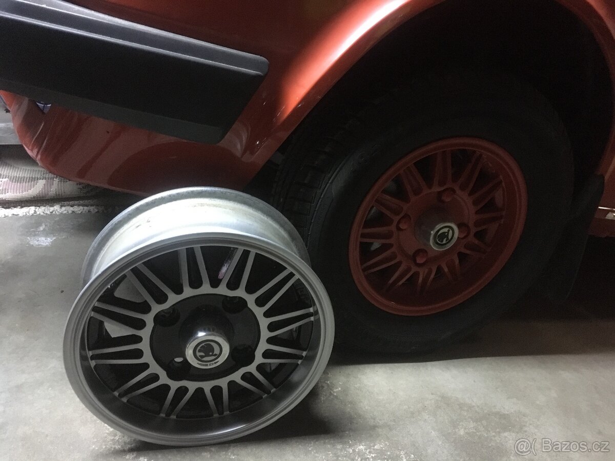 Škoda 105-120-130 rapid kola 13”Apolla - 4