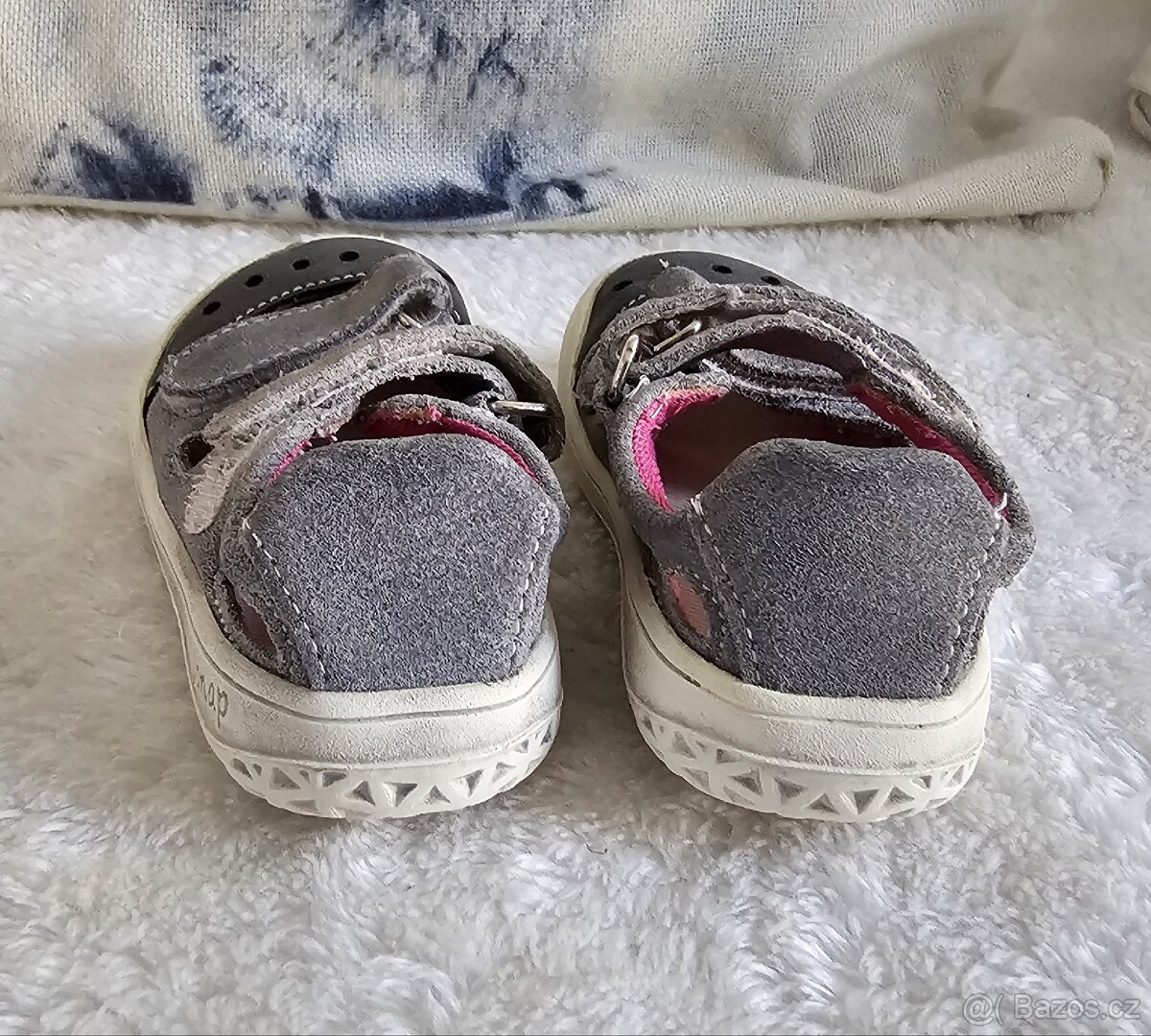 Kožené barefoot sandálky Jonap velikost 22 - 4