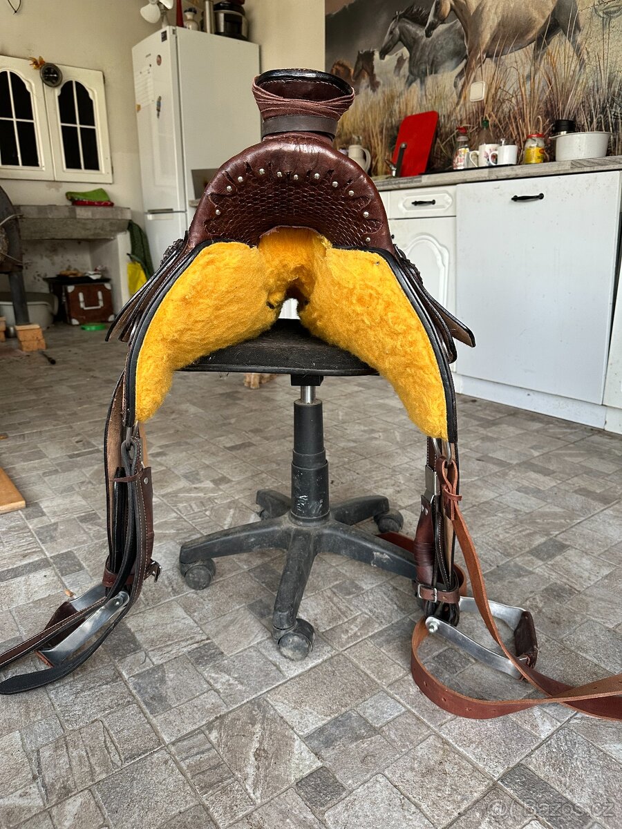 Westernové sedlo - 4