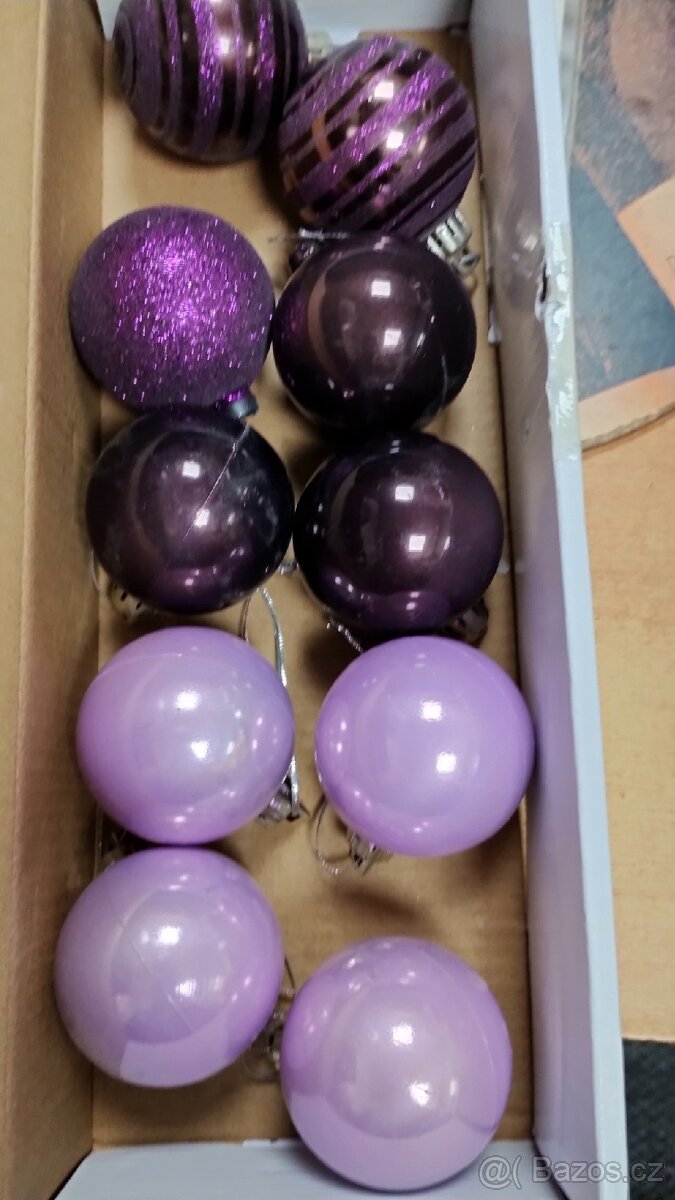 Vánoční ozdoby 2 -10 kusů - 4