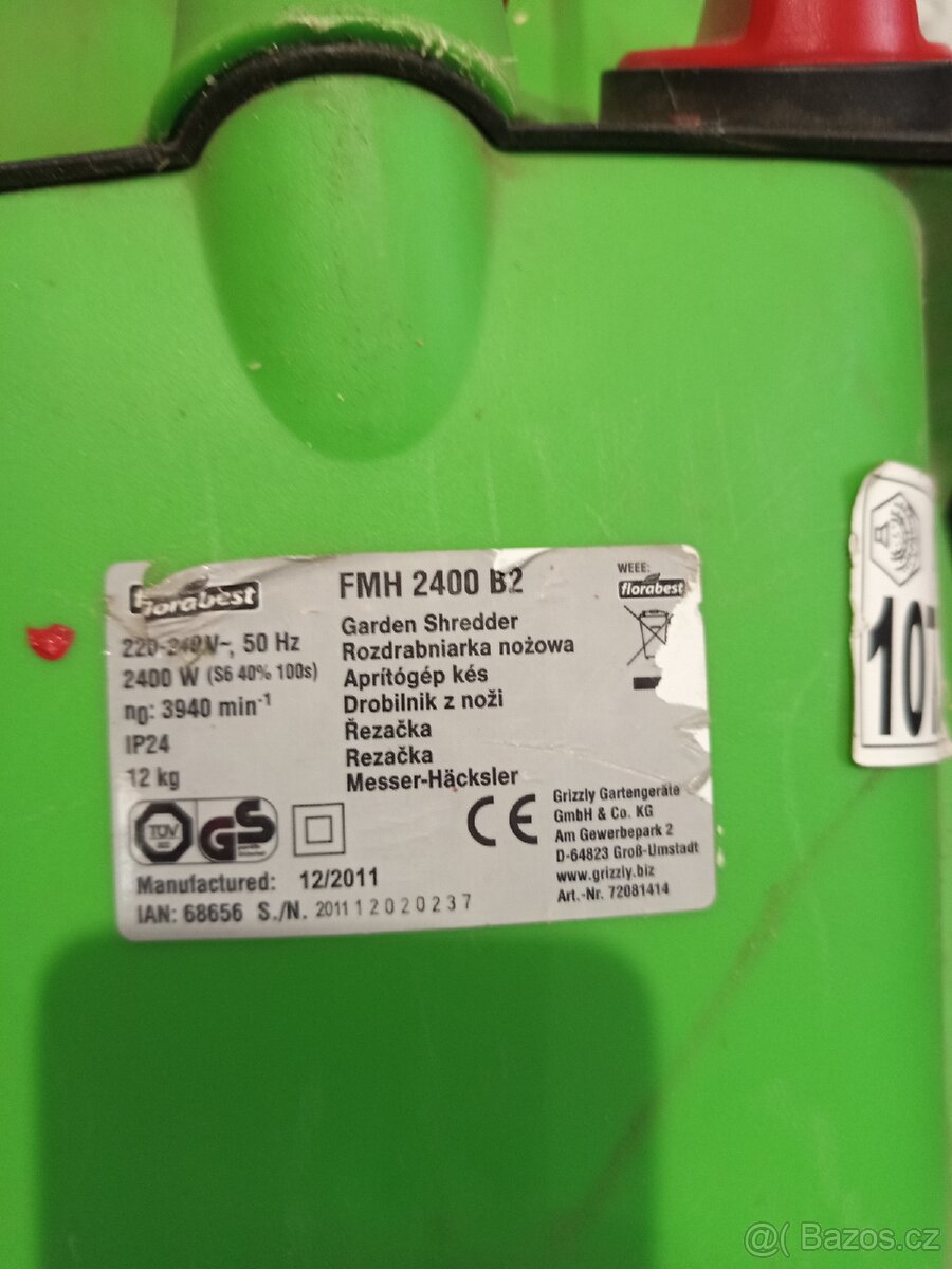 Štěpkovač větví - 4