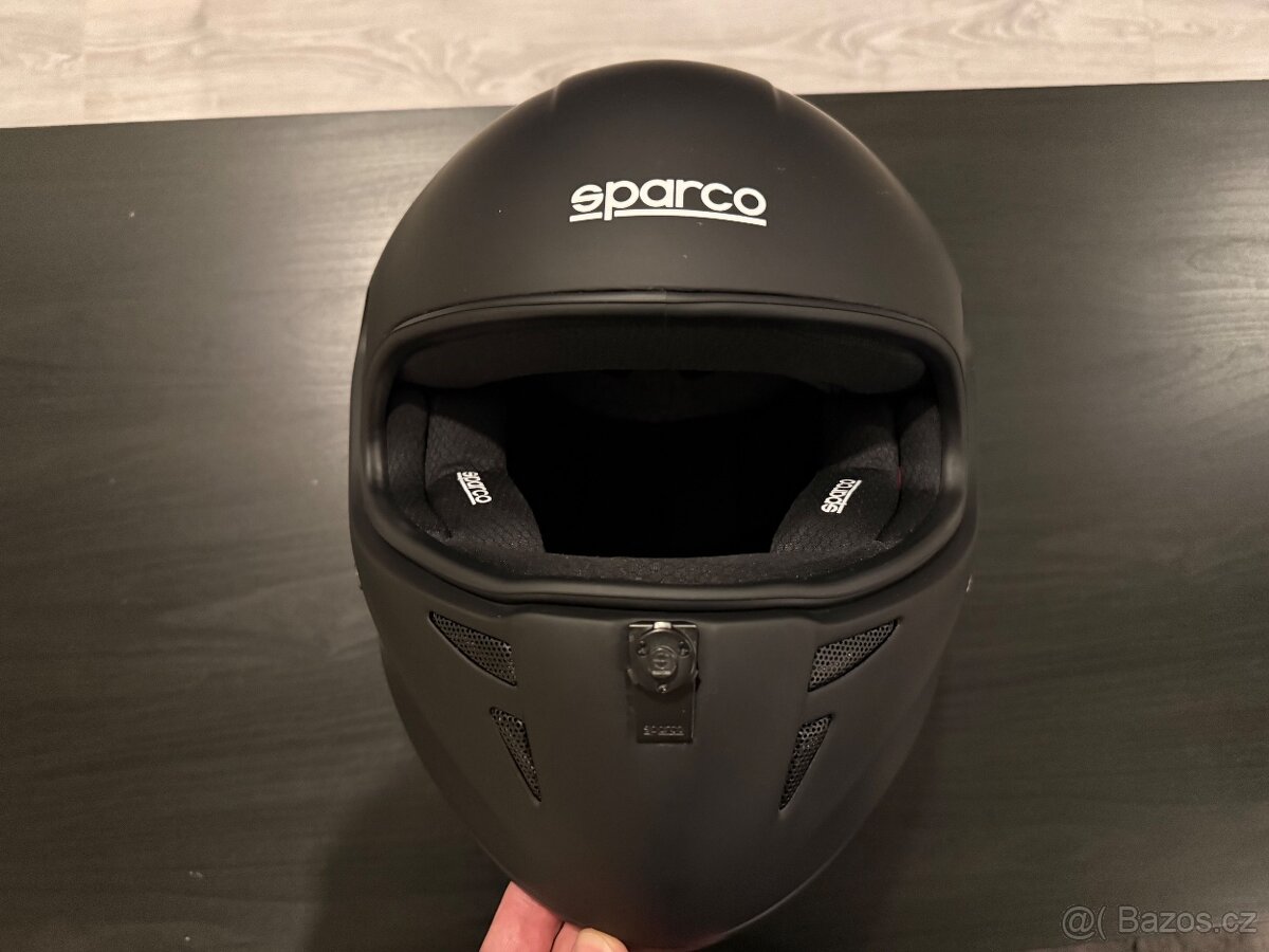 Helmu Sparco STEALTH vel M, černá, - 4