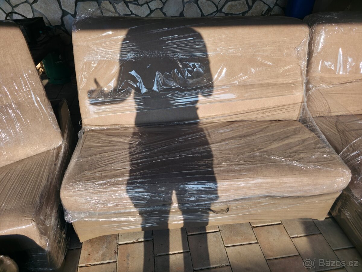 Rodinný gauč do U s postelí a... - 4