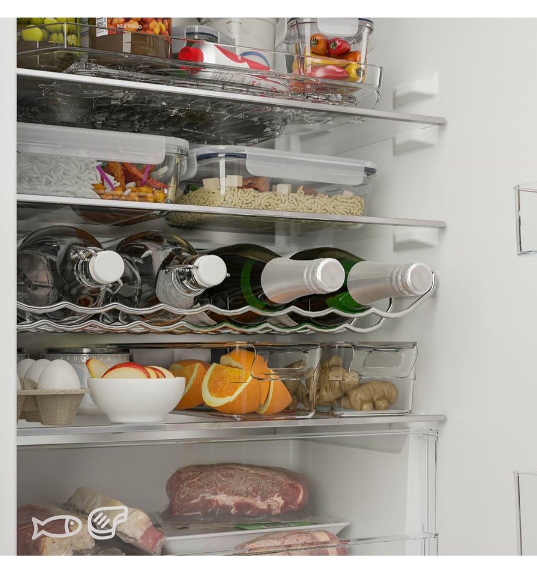 NOVÁ lednice s mrazákem ikea (2 metry) - 4