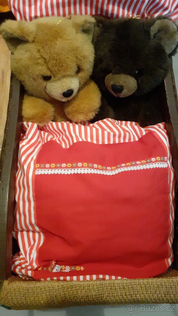 Retro kočárek pro panenky - 4