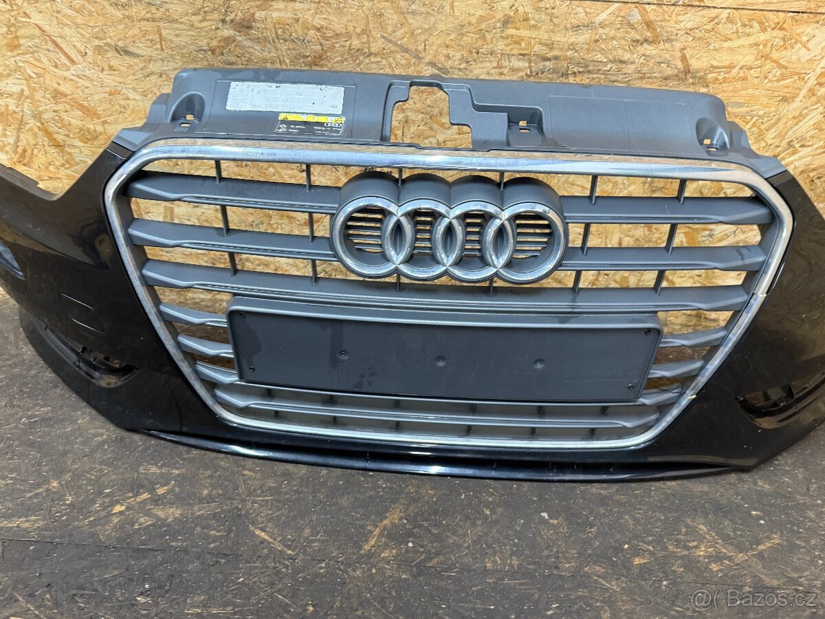 PŘEDNÍ NÁRAZNÍK AUDI A3 8V3 FACELIFT 8V3807437 - ČERNÁ - 4