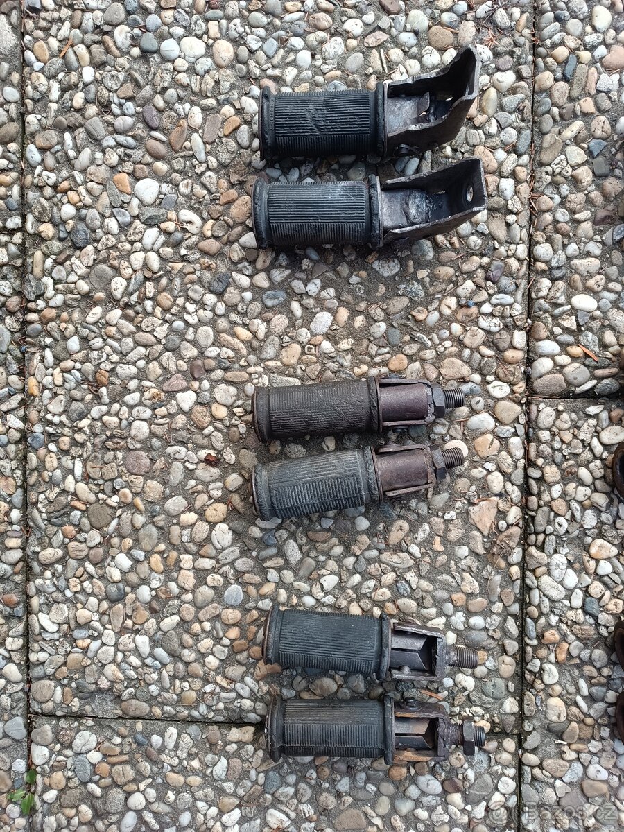 Stupačky spolujezdce Jawa/ČZ - 4