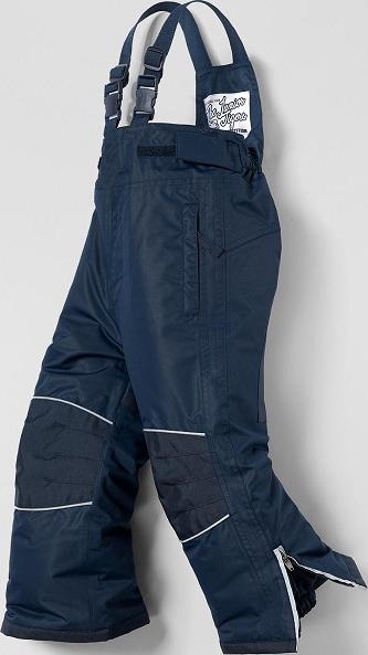 zimní souprava modrá kostkovaná kombinéza Tchibo 86-92 - 4