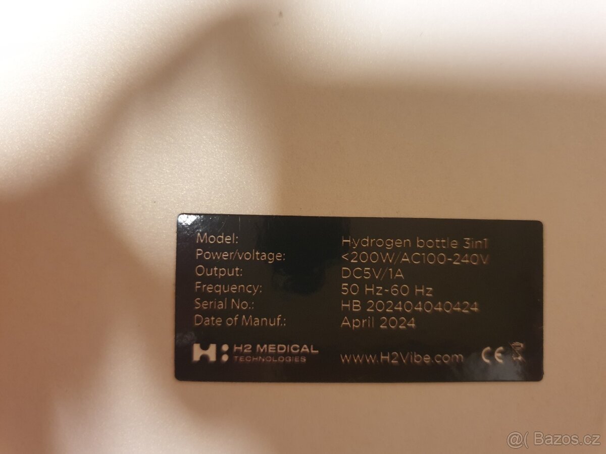 Vodíková lahev H2 - 4