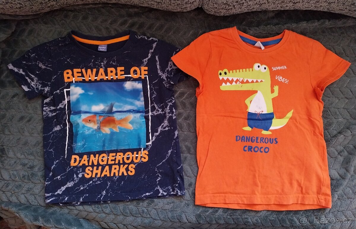 Trička, košile, vel. 110 - 4