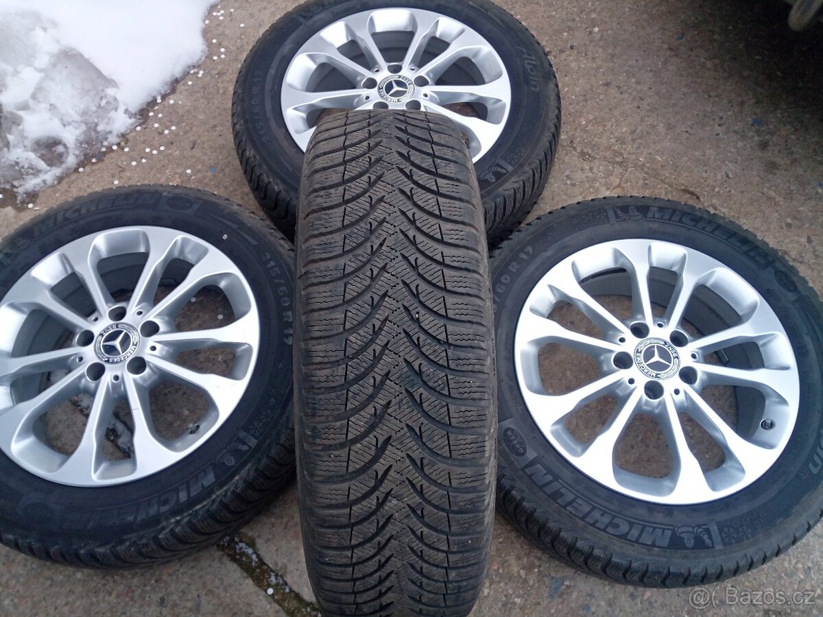 Sada kol R 17, ET 38, 5x112, vč. pneu 215/60 R 17 - 4