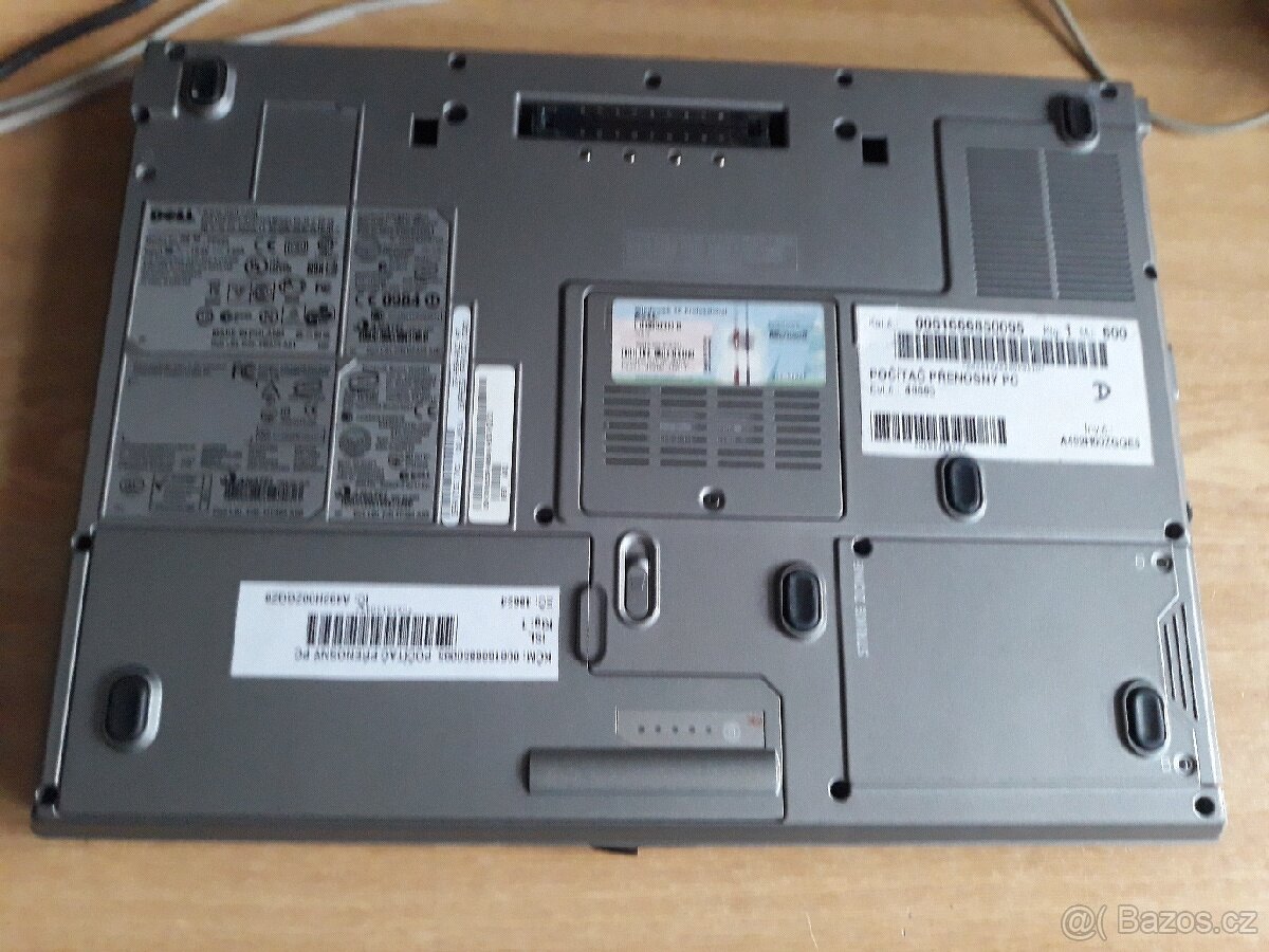 Nerozbitný Dell D820, W-7 profi, vyčištený, jak z fabriky - 4