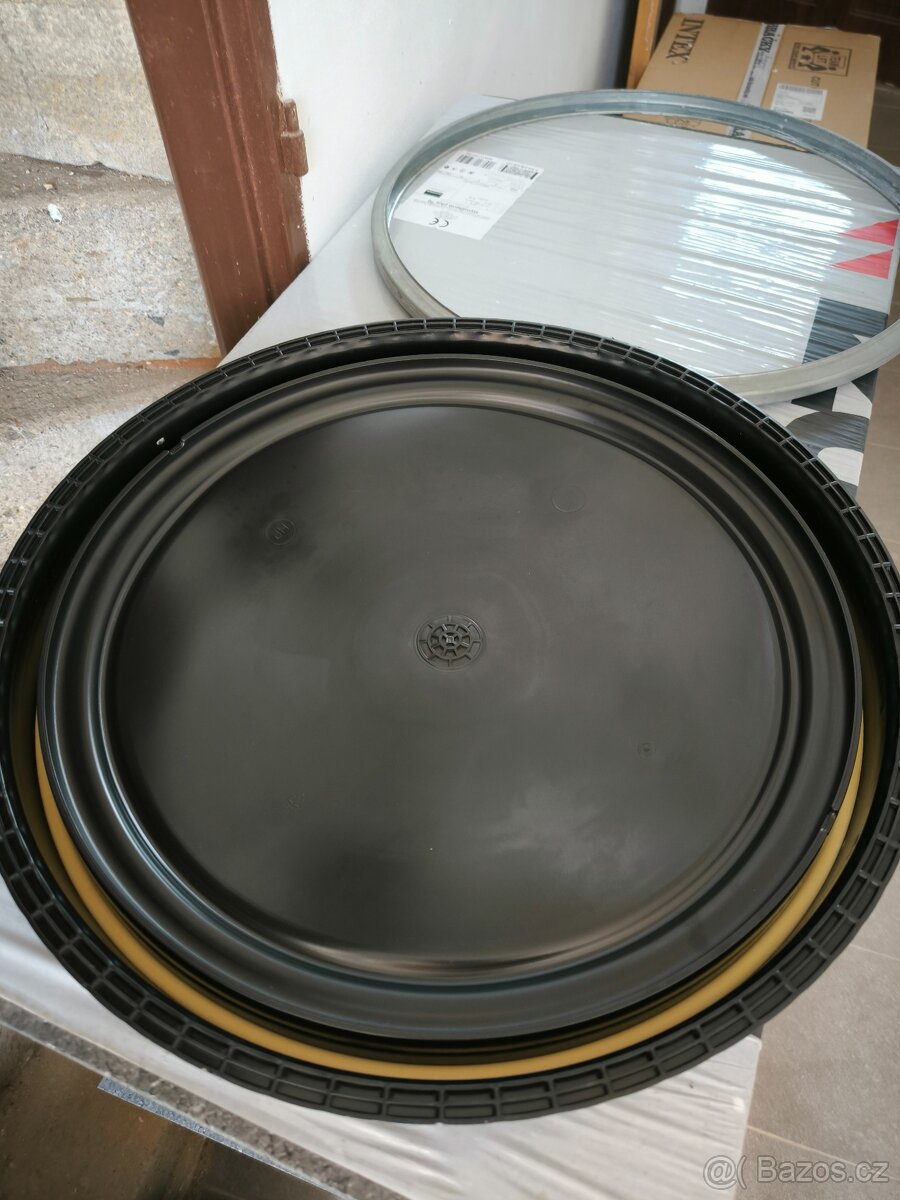 Víko a obruč na sud 220l - 4